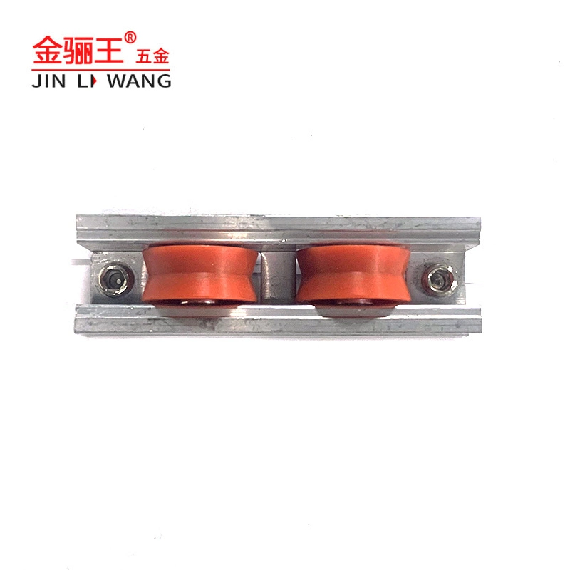 Plastic Steel Doors and Windows Hardware Accessories Double Pulley Aluminum Alloy Sliding Door Wheel Mute Hanging Heavy Window Track Roller