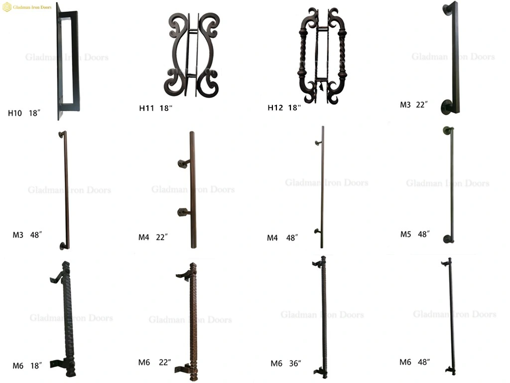 Main Outdoor Aluminium Metal Residential Gate Fence Door for Garden/Farm