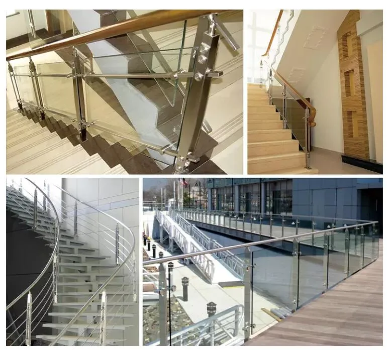 Stainless Steel Glass Balcony Baluster Railing Stainless Steel Balustrade