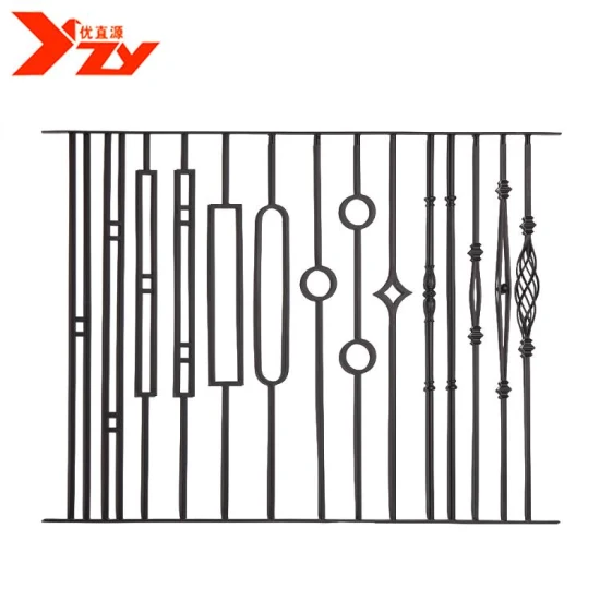 Approvisionnement d'usine Balustres d'escalier en fer forgé de haute qualité
